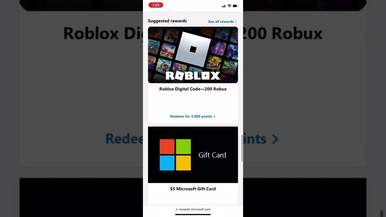 How to get Robux for free (2023) [Microsoft Rewards method] 